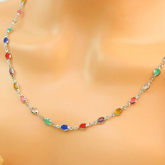 "New Beautiful Design Necklace Chain for Women/Girls, Gift, N595 - Picture 8 of 10